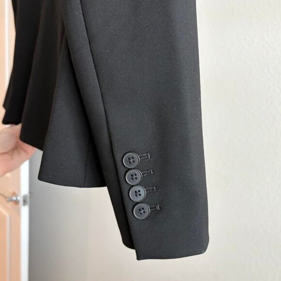 Express black business work blazer size 4 - Picture 5 of 8